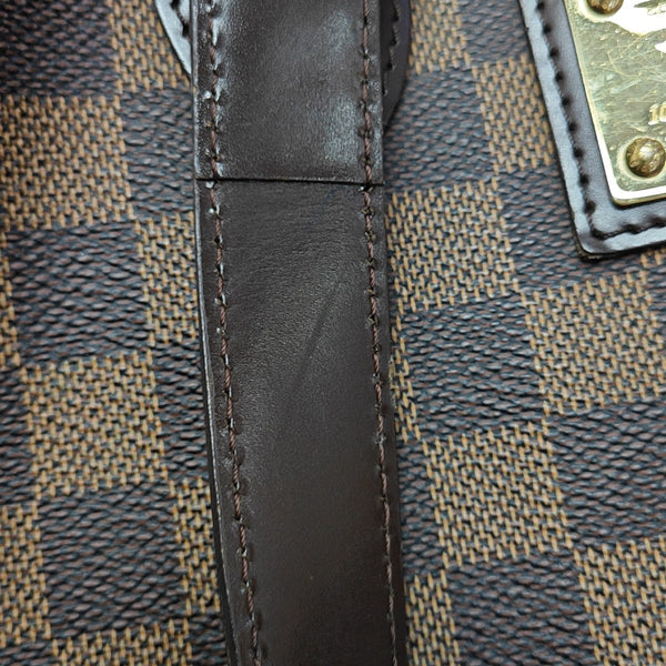 HAMPSTEAD PM Damier Ebene Coated Canvas Brown