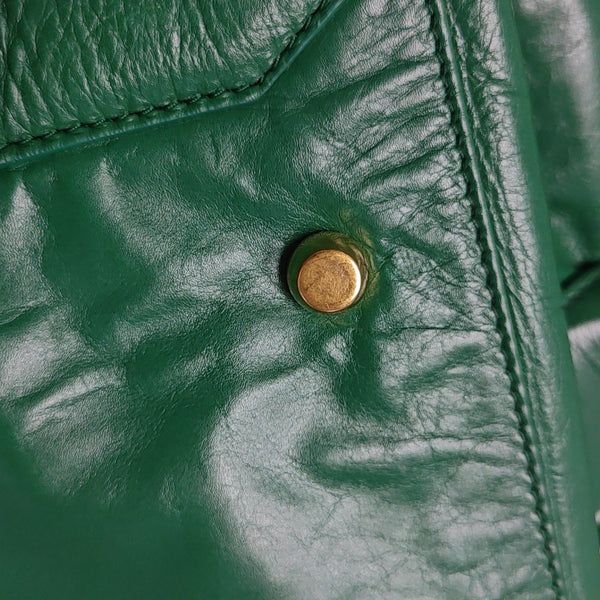 Arco Extra Large Calfskin Green