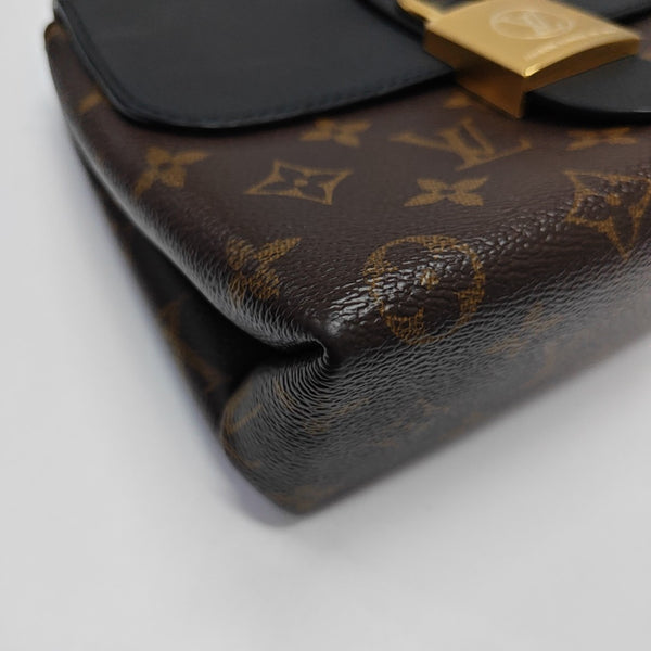 Authenticated pre-owned LOCKY BB Monogram Coated Canvas Brown - Shoulder Bag at Looply