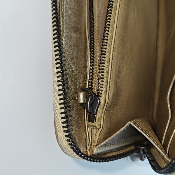 Calfskin Wallet Beige