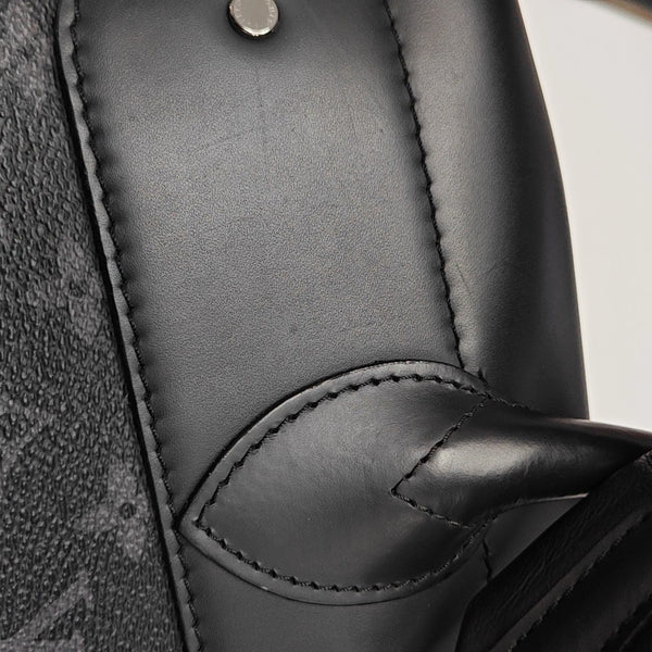 STEAMER Monogram Coated Canvas Black