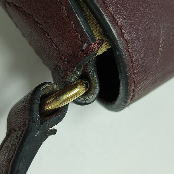 Calfskin Crossbody Bag Red