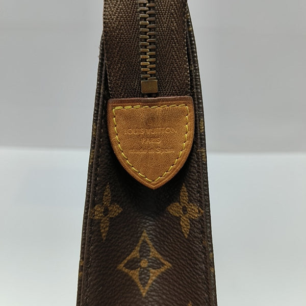 TOILET POCKET 26 Monogram Coated Canvas Brown