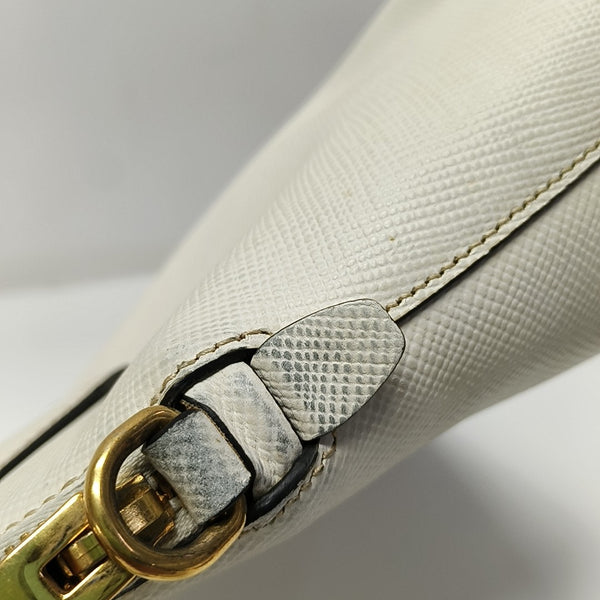 Promenade Saffiano Calfskin White