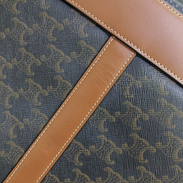 TRIOMPHE CANVAS Medium Coated Canvas Black