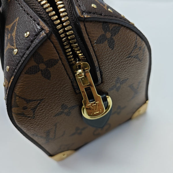 SPEEDY TRUNK 20 Monogram Coated Canvas Brown