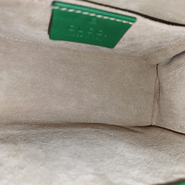 Padlock Small Calfskin Green