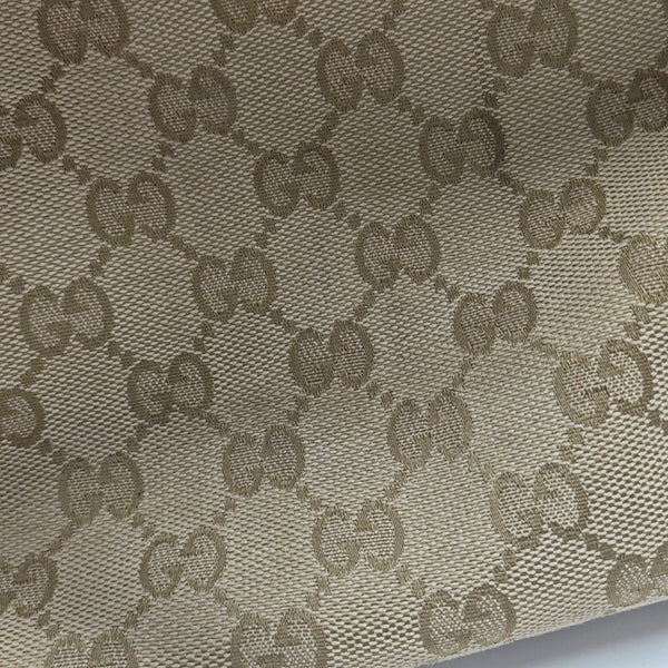 Monogram Canvas Shoulder Bag Beige