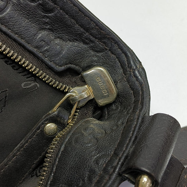 GG Imprime Monogram Calfskin Black