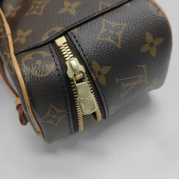 NICE Super Mini Monogram Coated Canvas Brown