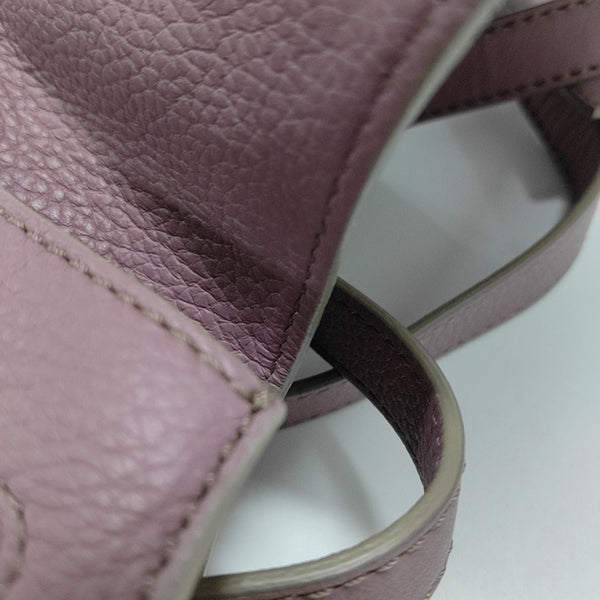 Marcie Mini Piel de Becerro Rosa