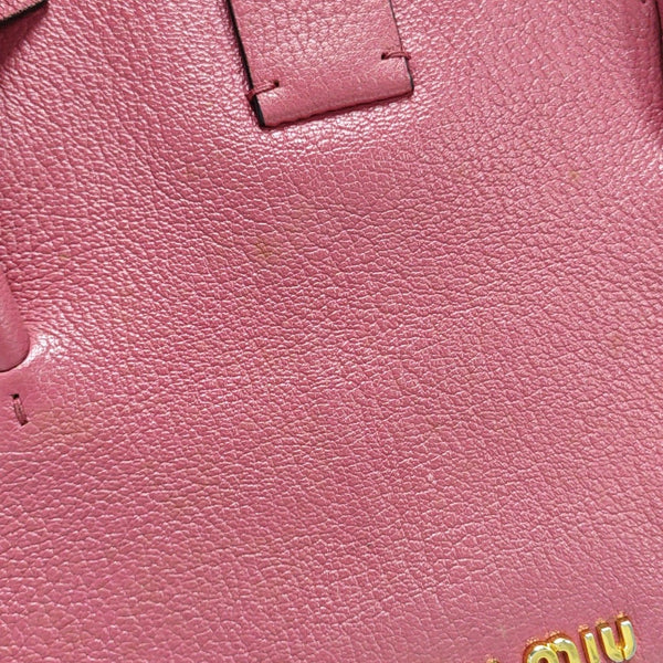Calfskin Shoulder Bag Pink