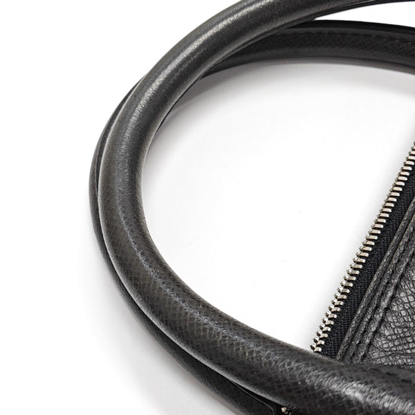 Calfskin Top Handle Bag Black