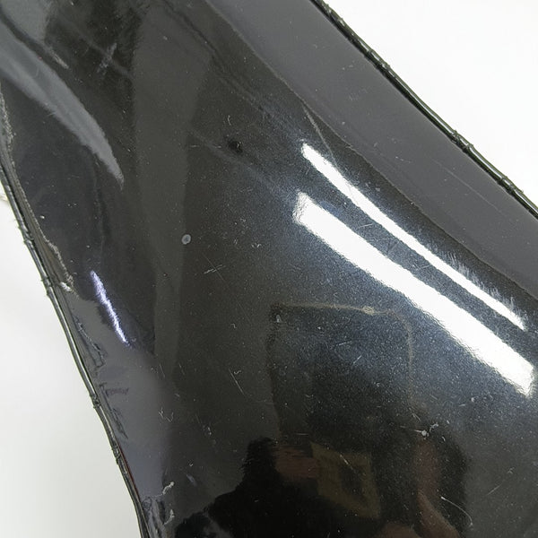 Lady Dior Medium Cannage Patent Leather Black