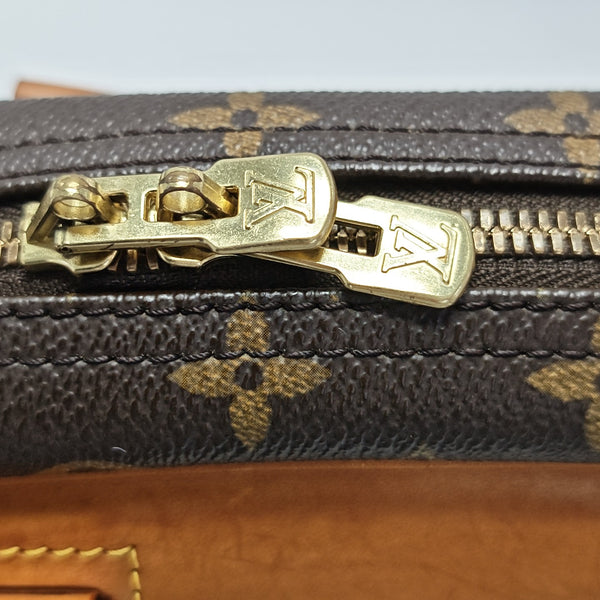 DEAUVILLE Monogram Coated Canvas Brown