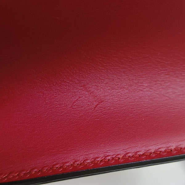 Sylvie Small Calfskin Red
