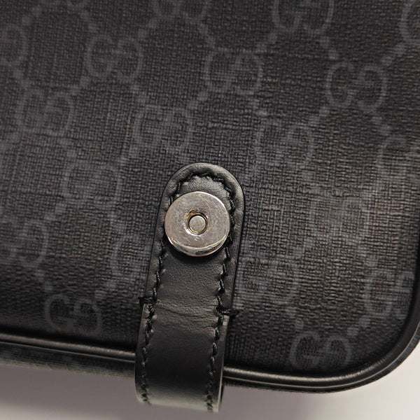 Monogram Coated Canvas Black