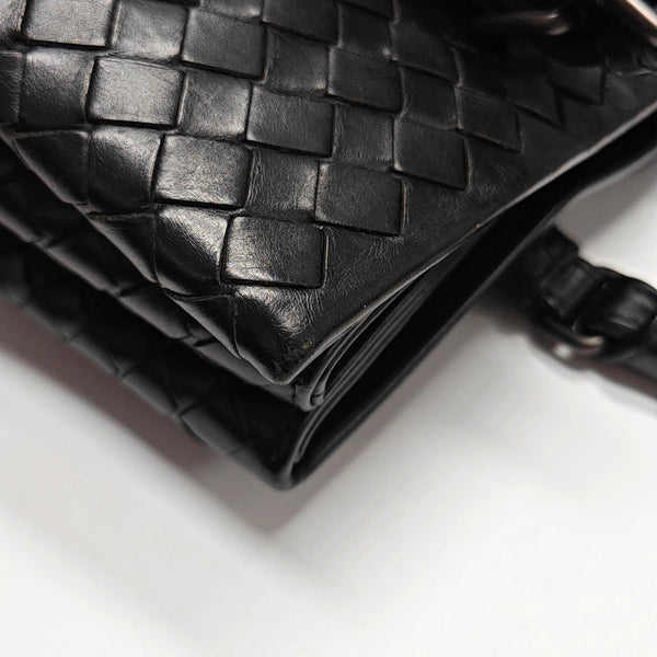 Authenticated pre-owned Roma Lambskin Black - Tote Bag at Looply