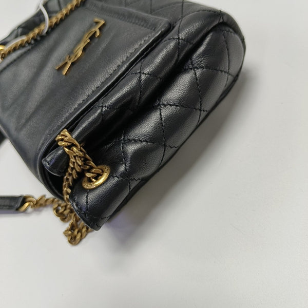 NOLITA Mini Quilted Lambskin Black
