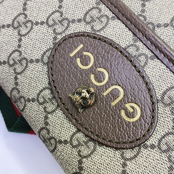 Neo Vintage Monogram Coated Canvas Beige