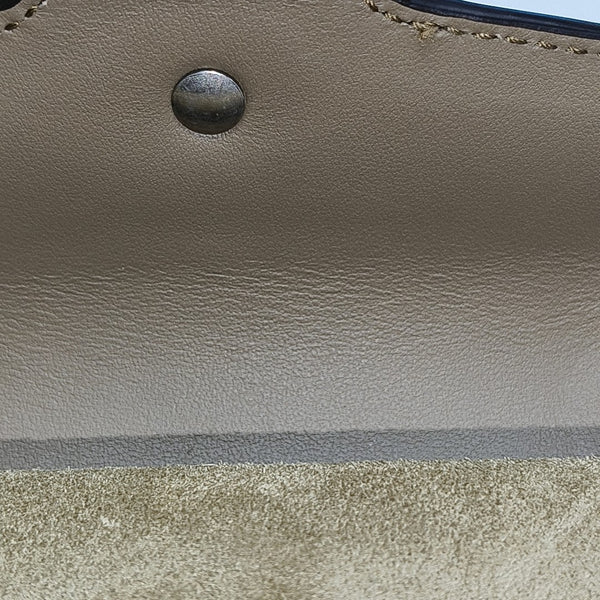 Dionysus Super Mini Monogram Coated Canvas Beige