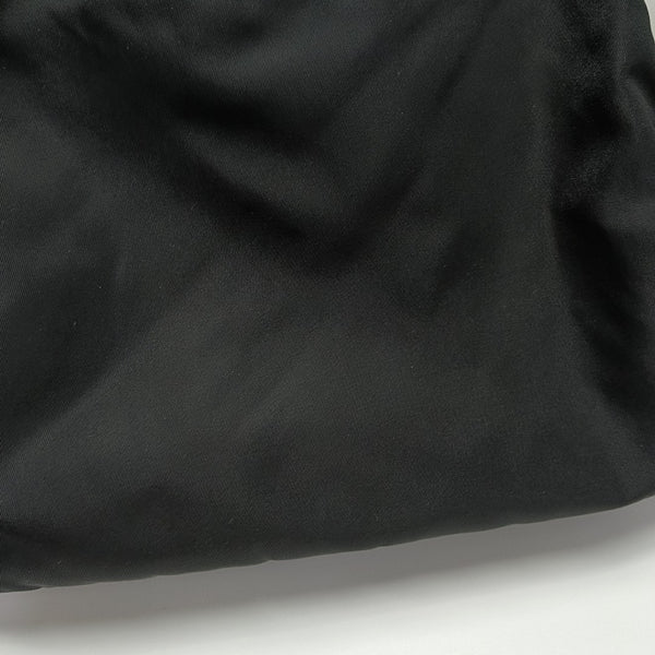 Nylon Shoulder Bag Black