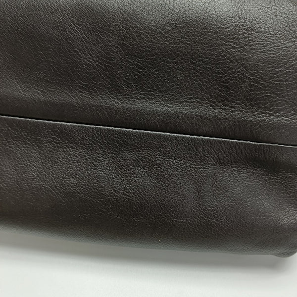 The Pouch Mini Calfskin Brown