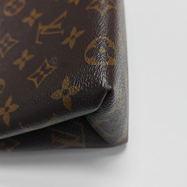 LOCKY BB Monogram Coated Canvas Brown