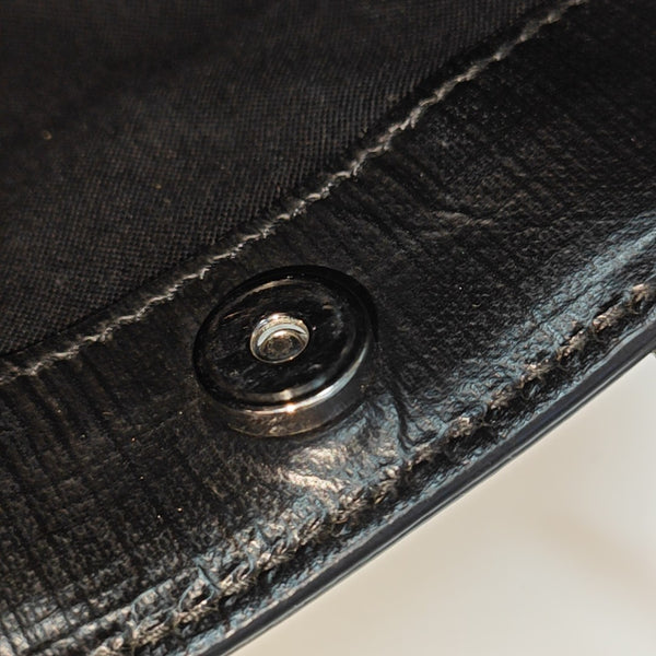 Shopping Bag Calfskin Black