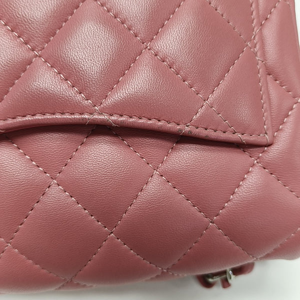 CLASSIC FLAP Mini Quilted Lambskin Pink