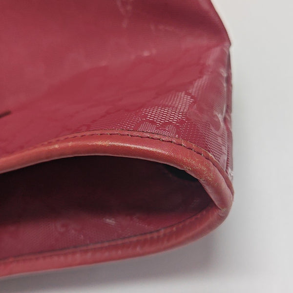 GG Imprime Monogram Coated Canvas Red