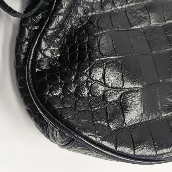 Le Cagole Small Calfskin Black