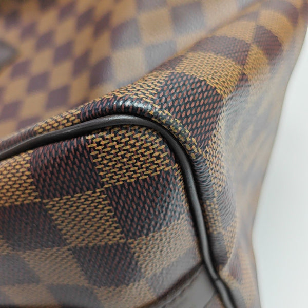 SPEEDY 25 Damier Ebene Coated Canvas Brown