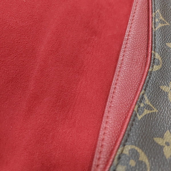PALLAS Monogram Coated Canvas Brown