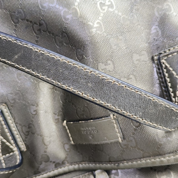 GG Imprime Monogram Coated Canvas Beige