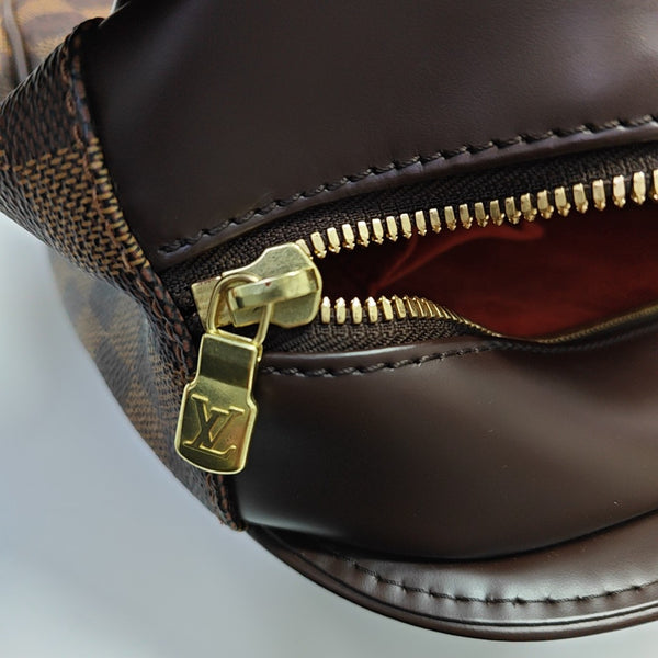 SARRIA HORIZONTAL Damier Ebene Coated Canvas Brown