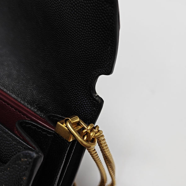 CASSANDRA Calfskin Black