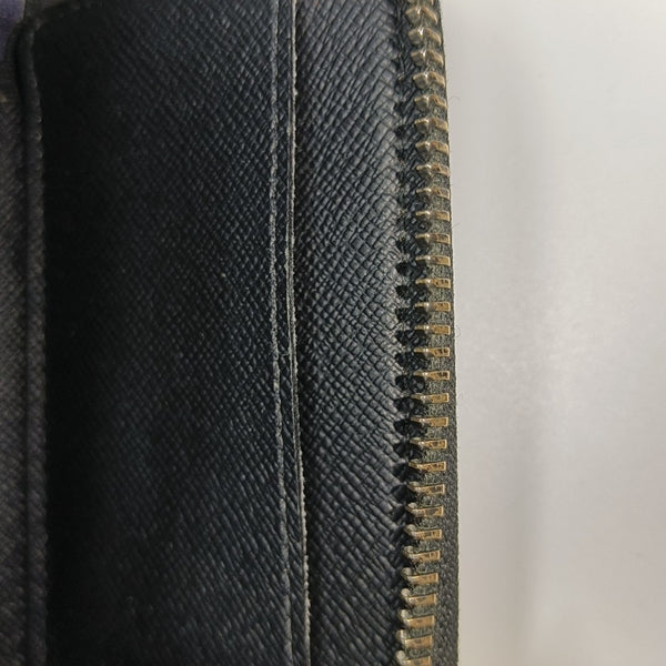 ZIPPY Monogram Coated Canvas Black Card Holder