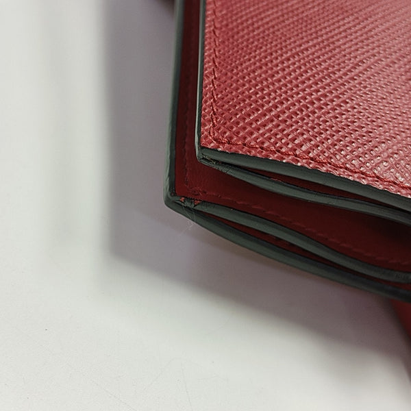 Monochrome Saffiano Calfskin Red