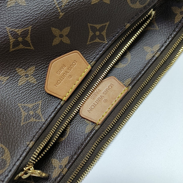 MULTI Monogram Coated Canvas Brown