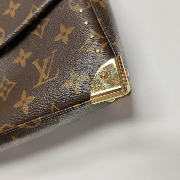 TRUNKIE Monogram Coated Canvas Brown