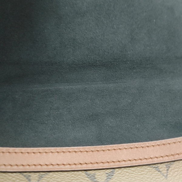 DAUPHINE MM Monogram Coated Canvas Brown