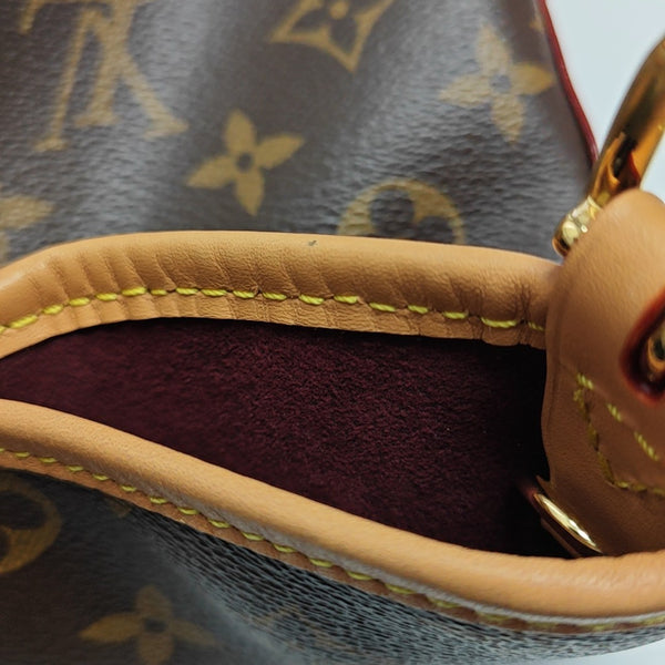 CARRYALL MM Monogram Coated Canvas Brown