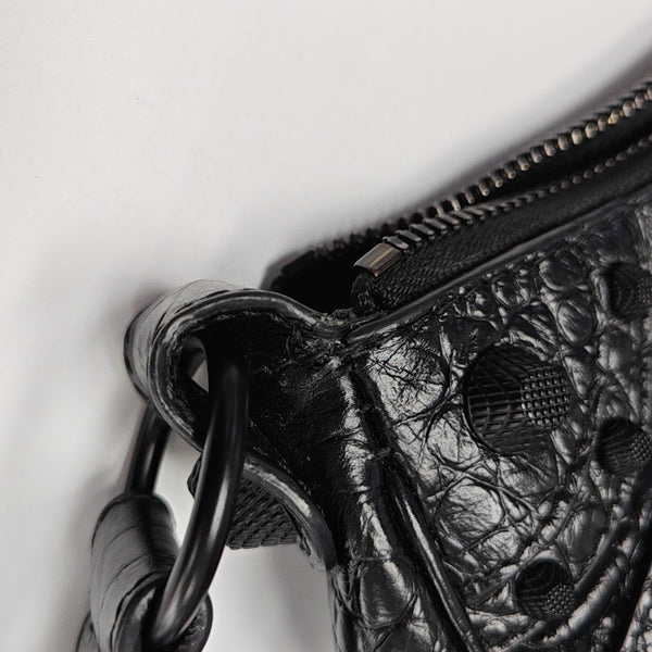 Le Cagole Small Calfskin Black