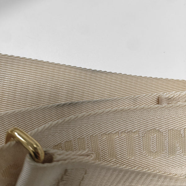 PAPILLON BB Monogram Calfskin Beige