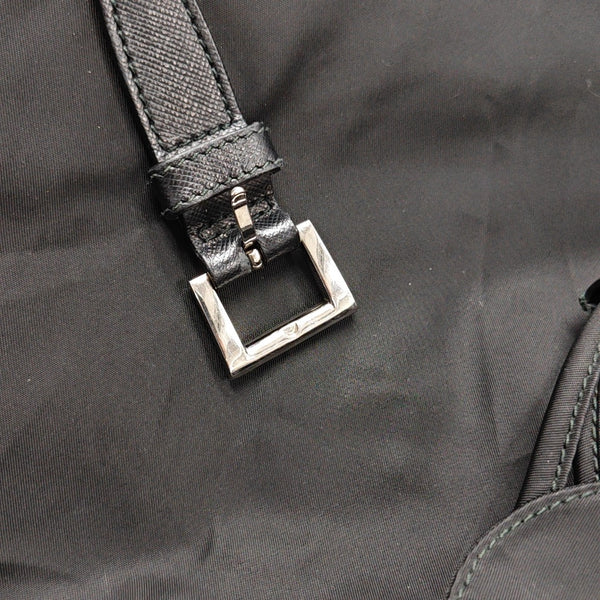 Nylon Backpack Black