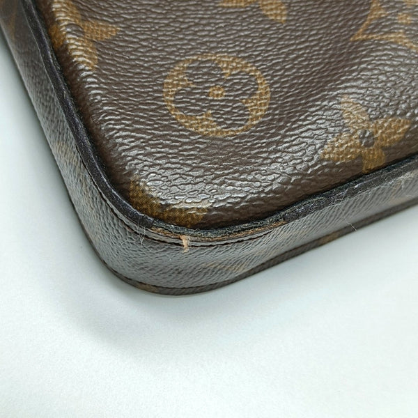Authenticated pre-owned FÉLICIE Monogram Coated Canvas Brown - Shoulder Bag at Looply