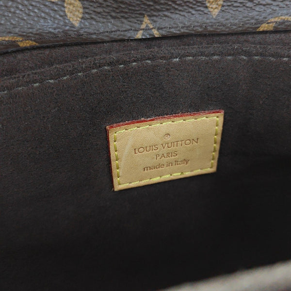 MÉTIS MM Monogram Coated Canvas Brown