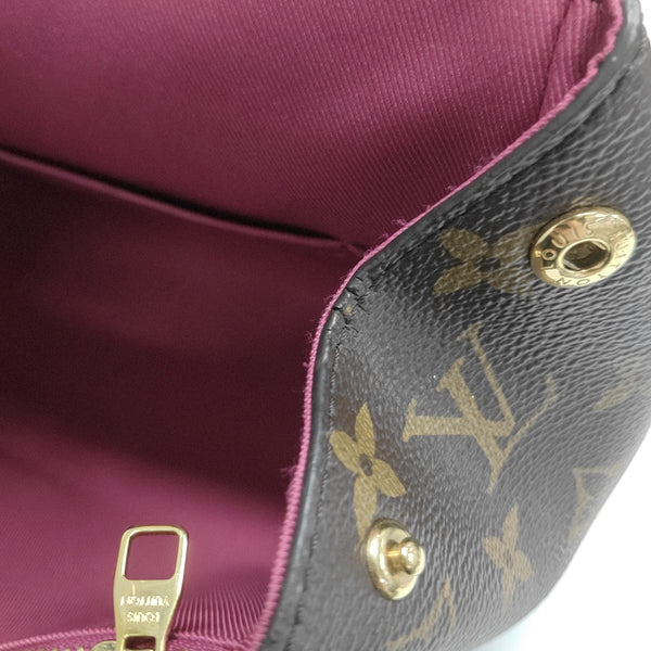 CLUNY PM Monogram Coated Canvas Brown