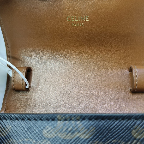 TRIOMPHE Mini Coated Canvas Black